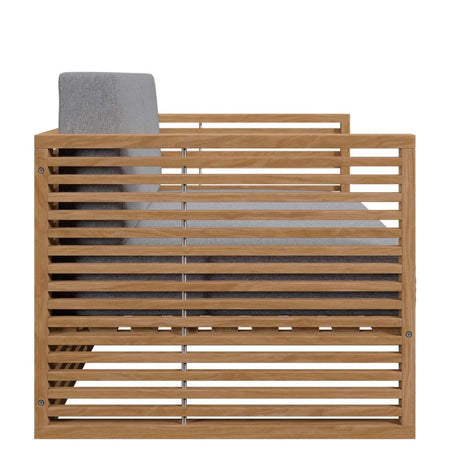 Carlsbad 6 - Piece Teak Wood Outdoor Patio Set - BUILDMYPLACE
