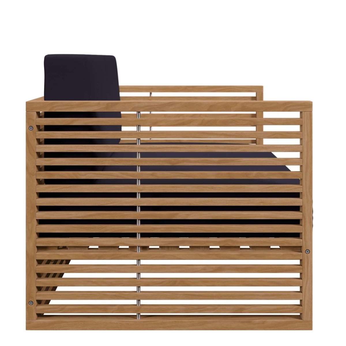Carlsbad 6 - Piece Teak Wood Outdoor Patio Set - BUILDMYPLACE