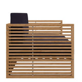 Carlsbad 6 - Piece Teak Wood Outdoor Patio Set - BUILDMYPLACE