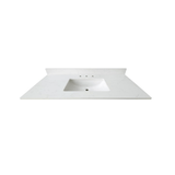 Carrara White Quartz Vanity Top - BUILDMYPLACE