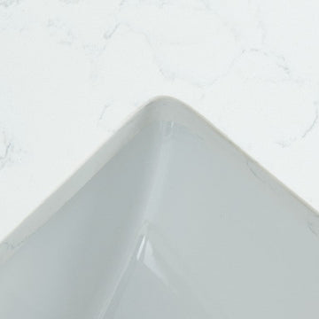 Carrara White Quartz Vanity Top