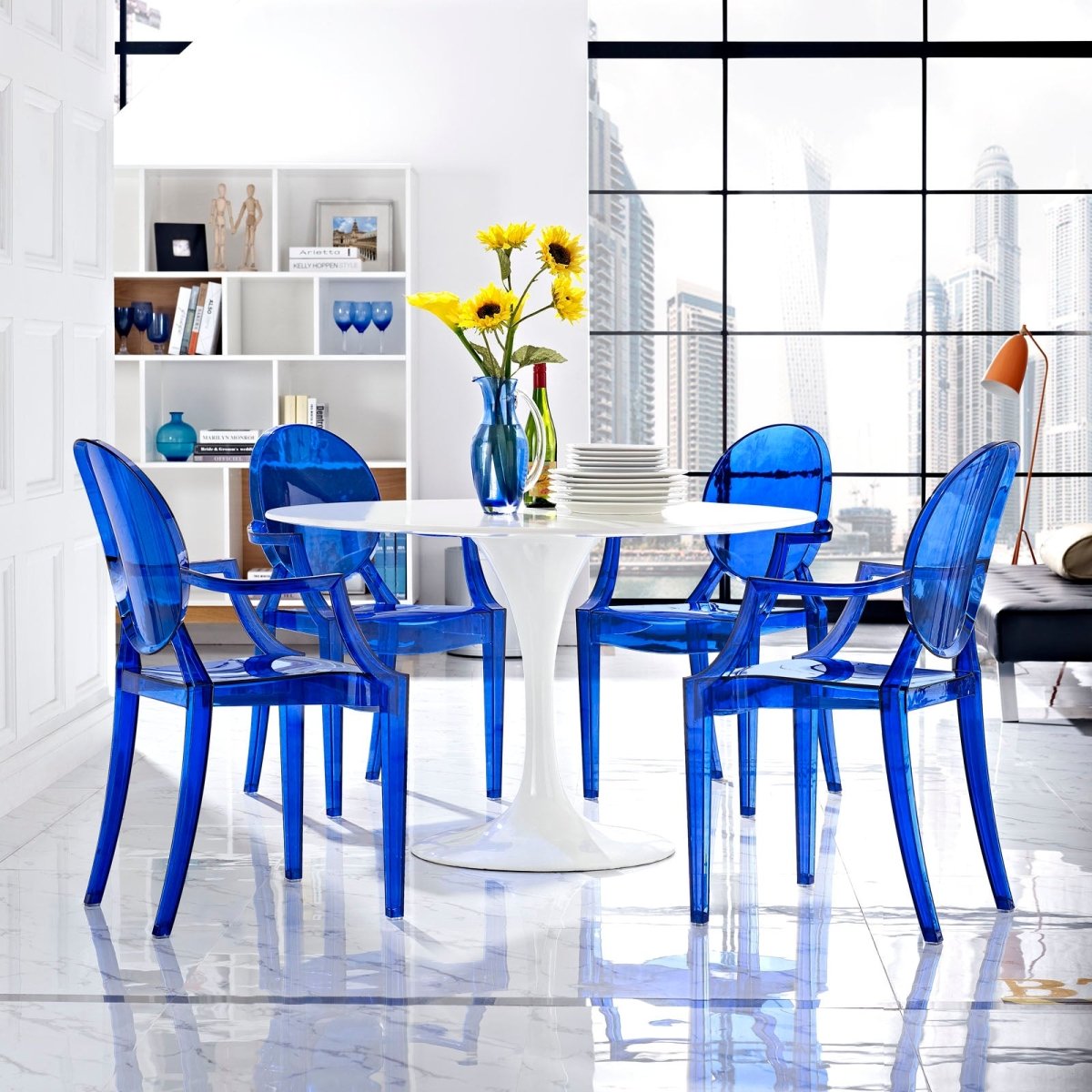 Casper Dining Armchairs Set of 4 - BUILDMYPLACE