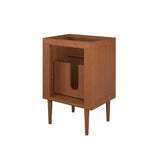 Cassia 24" Teak Wood Bathroom Vanity Cabinet (Sink Basin Not Included) - BUILDMYPLACE