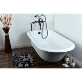 Cast Iron Roll Top Clawfoot Tub (No Faucet Drillings) - BUILDMYPLACE