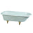 Cast Iron Roll Top Clawfoot Tub (No Faucet Drillings) - BUILDMYPLACE