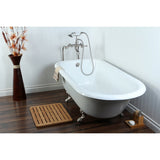 Cast Iron Roll Top Clawfoot Tub (No Faucet Drillings) - BUILDMYPLACE