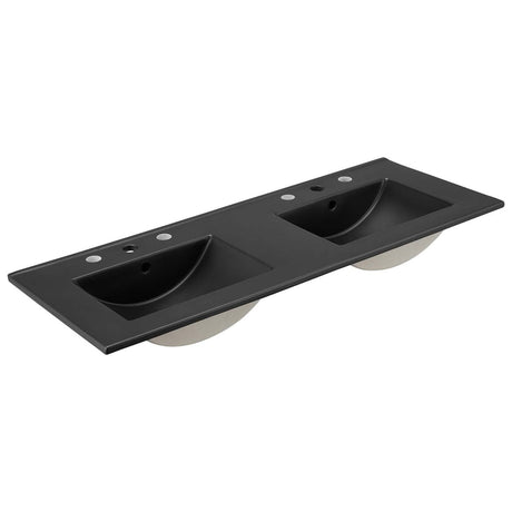 Cayman 48" Double Basin Bathroom Sink - BUILDMYPLACE