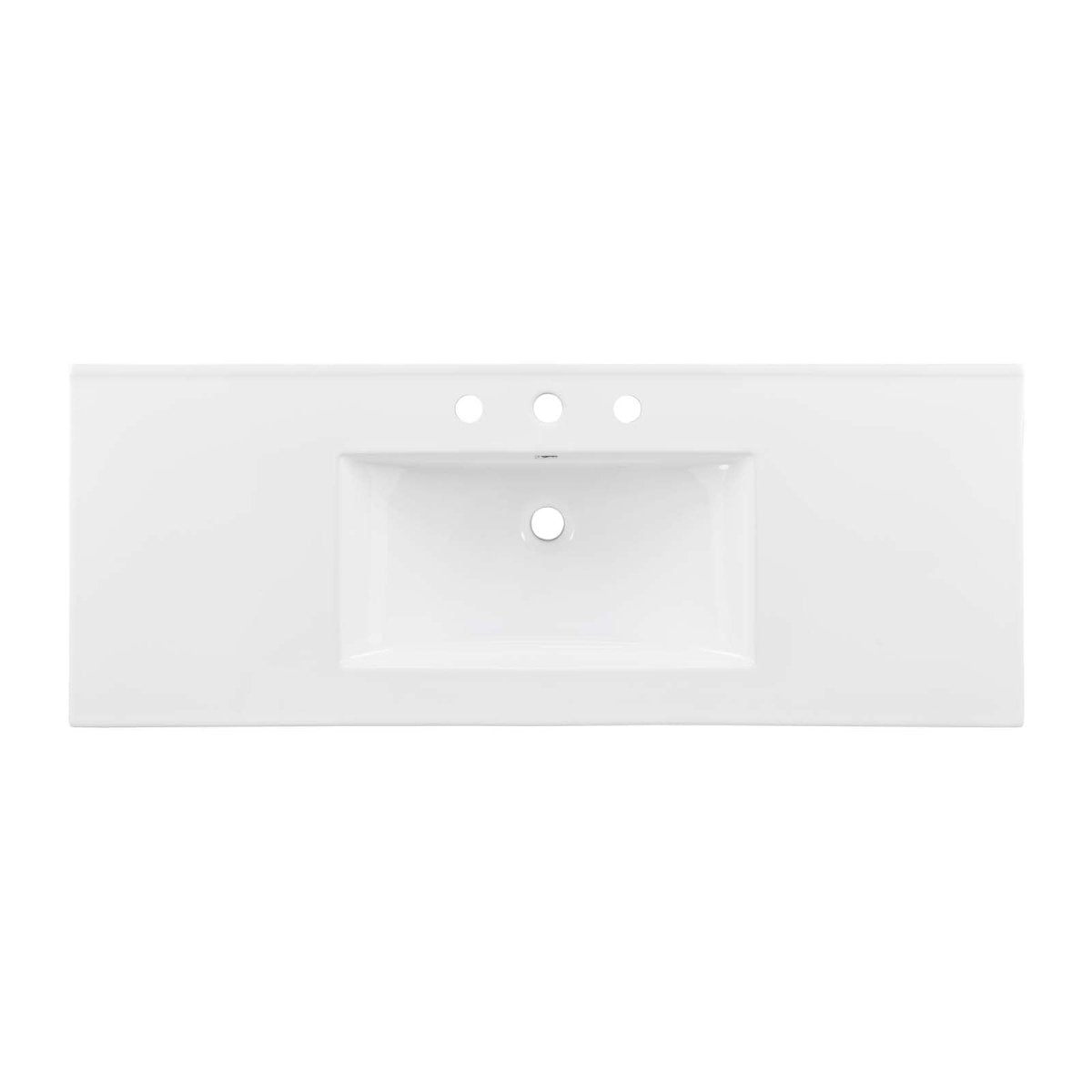 Cayman 48" Single Basin Bathroom Sink - BUILDMYPLACE