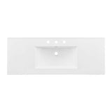 Cayman 48" Single Basin Bathroom Sink - BUILDMYPLACE