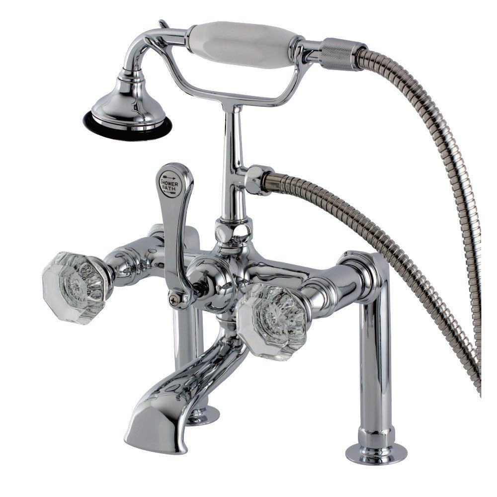 Celebrity Deck Mount Clawfoot Tub Faucet - BUILDMYPLACE