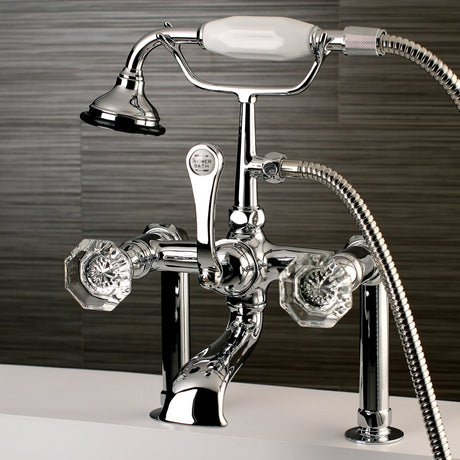 Celebrity Deck Mount Clawfoot Tub Faucet - BUILDMYPLACE