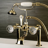 Celebrity Deck Mount Clawfoot Tub Faucet - BUILDMYPLACE