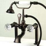 Celebrity Deck Mount Clawfoot Tub Faucet - BUILDMYPLACE