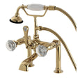 Celebrity Deck Mount Clawfoot Tub Faucet - BUILDMYPLACE