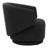 Celestia Boucle Fabric Swivel Chair - BUILDMYPLACE