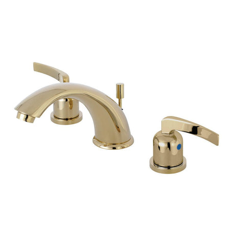 Centurion 8 In. Two - handle 3 - Hole Widespread Deck Mount Bathroom Sink Faucet In 5.3" Spout Reach - BUILDMYPLACE