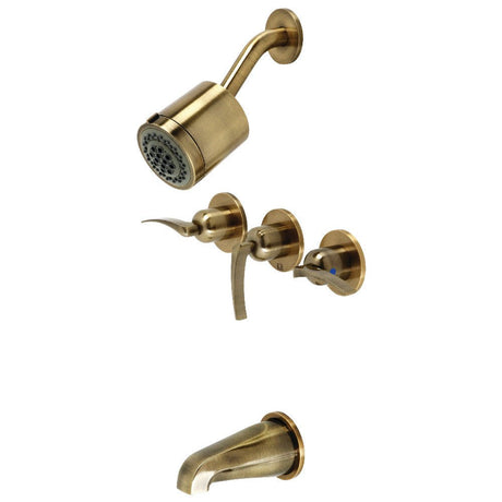 Centurion Three - Handle Tub And Shower Faucet - BUILDMYPLACE