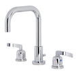 Centurion Widespread Bathroom Faucet with Brass Pop - Up - BUILDMYPLACE