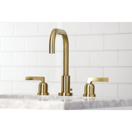 Centurion Widespread Bathroom Faucet with Brass Pop - Up - BUILDMYPLACE