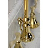 Century Widespread Bathroom Faucet With Brass Pop Up - BUILDMYPLACE