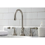 Century Widespread Bathroom Faucet With Brass Pop Up - BUILDMYPLACE