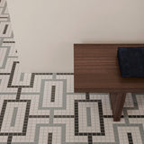 Chain Soho Dawn Blend Matte Glazed Porcelain Mosaic - BUILDMYPLACE