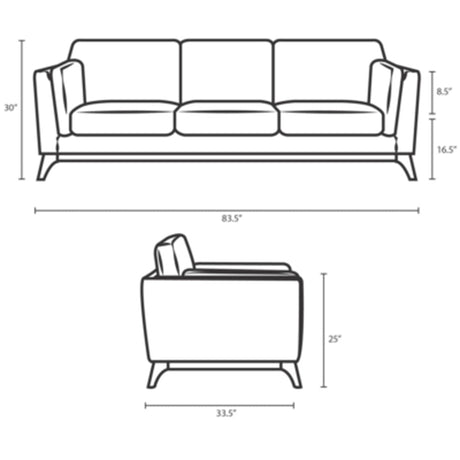 Chance Upholstered Fabric Sofa - BUILDMYPLACE