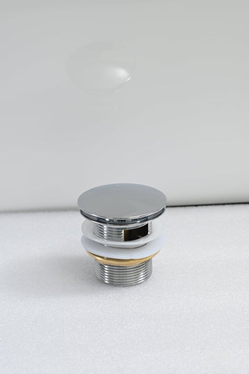 Changeable Overflow + Dome for pop up Drain - Gun Grey