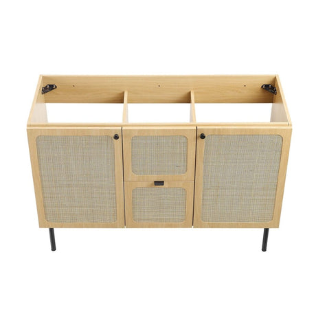 Chaucer 48" Bathroom Vanity Cabinet (Sink Basin Not Included) - BUILDMYPLACE