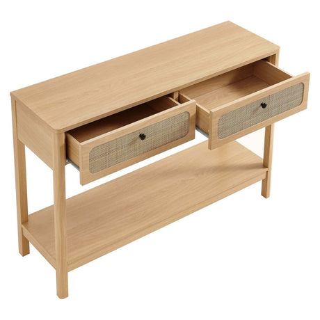 Chaucer Wood Entryway Console Table - BUILDMYPLACE