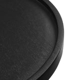 Chiro Round Wood Side Table - BUILDMYPLACE