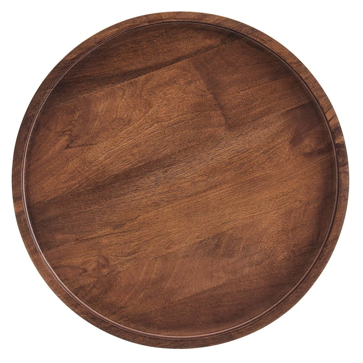 Chiro Round Wood Side Table - BUILDMYPLACE