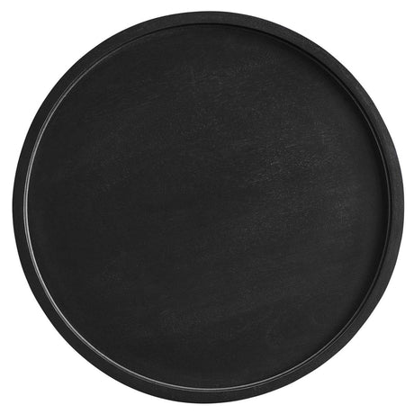 Chiro Round Wood Side Table - BUILDMYPLACE