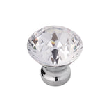 Chrome Knob 1 - 1/4 Inch Diameter - Crystal Palace Collection - BUILDMYPLACE