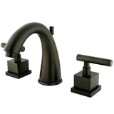 Claremont 8" Deck Mount Widespread Bathroom Faucet - BUILDMYPLACE