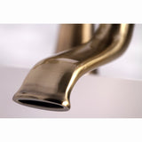 Clawfoot Deck Mount Tub Faucet With Hand Shower - BUILDMYPLACE