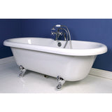 Clawfoot Tub Faucet Including HAnd Shower - BUILDMYPLACE