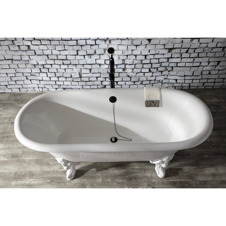 Clawfoot Tub Waste & Overflow Drain, 20 Gauge - BUILDMYPLACE