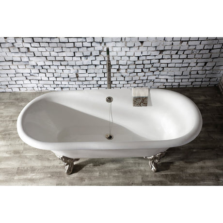 Clawfoot Tub Waste & Overflow Drain, 20 Gauge - BUILDMYPLACE