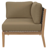 Clearwater Outdoor Patio Teak Wood Sofa - BUILDMYPLACE