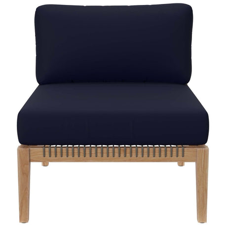 Clearwater Outdoor Patio Teak Wood Sofa - BUILDMYPLACE