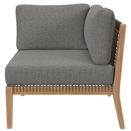 Clearwater Outdoor Patio Teak Wood Sofa - BUILDMYPLACE