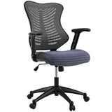 Clutch Ergonomic Computer Desk Office Chair With Footrest And Thick Padding - BUILDMYPLACE