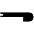 Comfort Height Water Resistance Flush Stair Nose in Lake Point - 94 Inch - BUILDMYPLACE