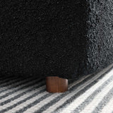 Commix Down Filled Overstuffed Boucle Fabric Armless Chair - BUILDMYPLACE