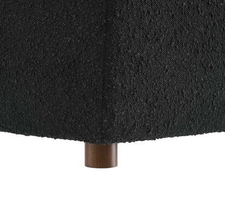 Commix Down Filled Overstuffed Boucle Fabric Corner Chair - BUILDMYPLACE