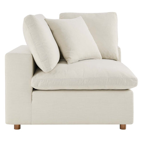 Commix Down Filled Overstuffed Corner Chair - BUILDMYPLACE