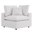 Commix Overstuffed Outdoor Patio Corner Chair - BUILDMYPLACE