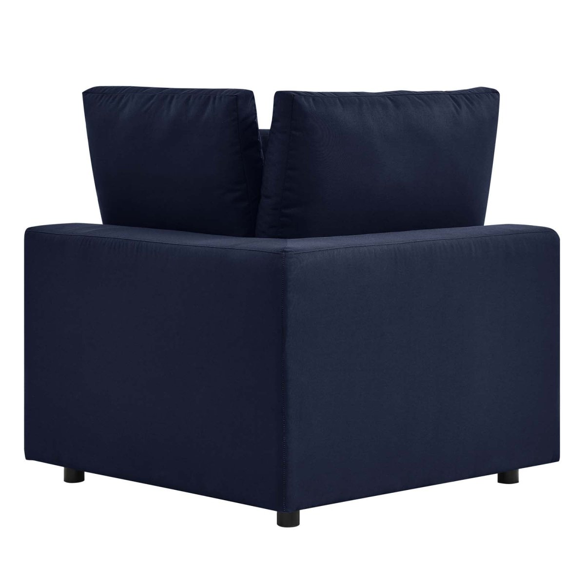 Commix Overstuffed Outdoor Patio Loveseat - BUILDMYPLACE