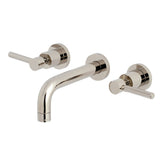 Concord 2 - Handle Wall Mount Bathroom Faucet - BUILDMYPLACE